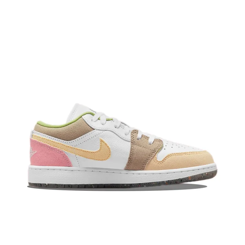 Jordan 1 Low Pastel Grind Vivid Green GS-1