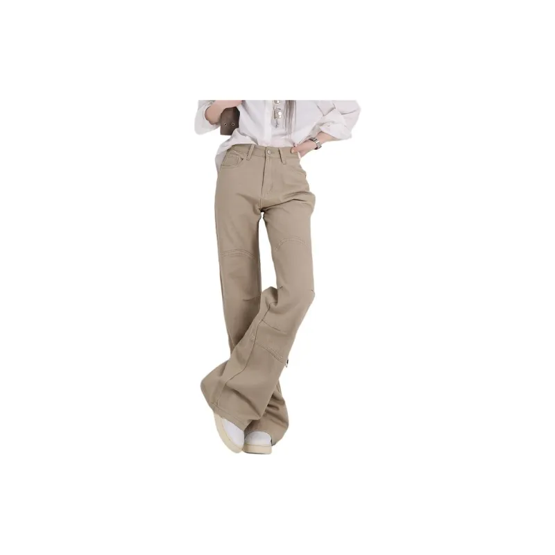 Kazakhstan Casual Pants Women's Khaki-2