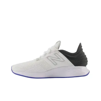 New Balance NB Fresh Foam Roav Slip-Resistant Low-Top Running Shoes Unisex White Black