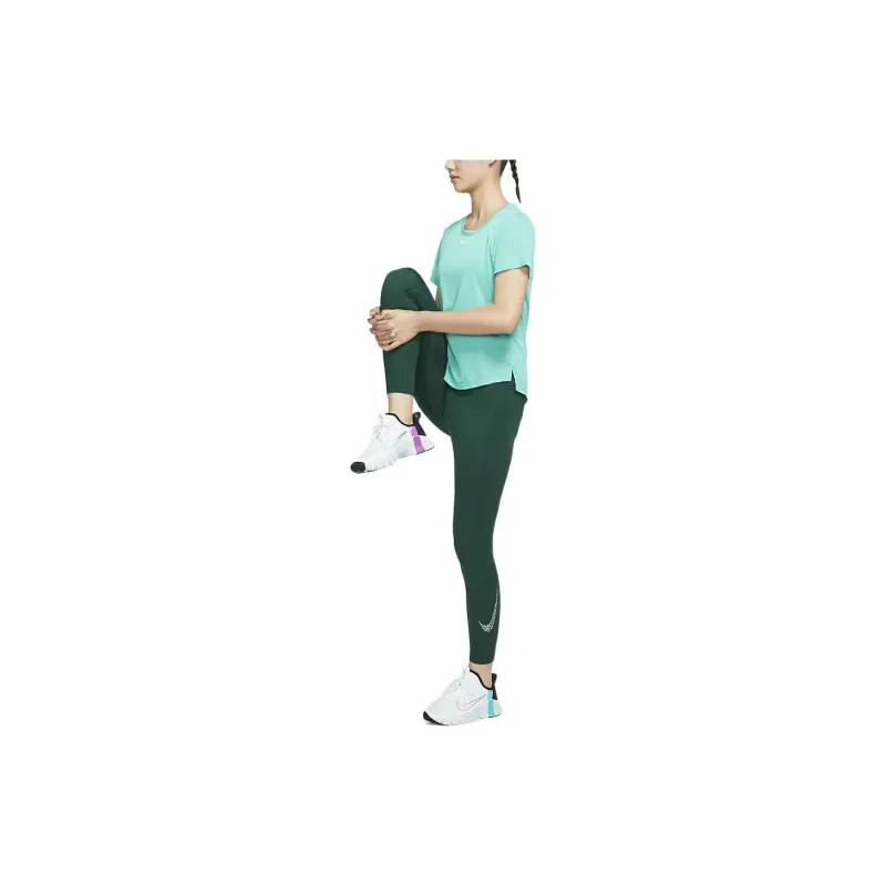 Nike Knitted Sweatpants Women's Green-4