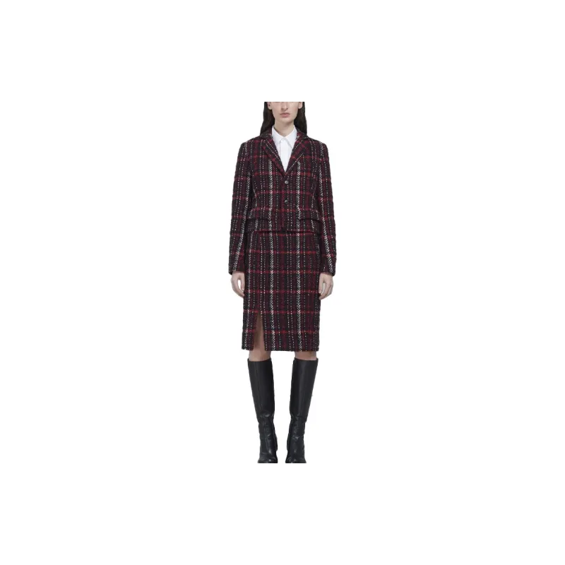 MARNI Single-breasted Tweed Jacket-2