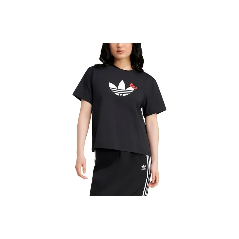adidas originals Hello Kitty T-Shirt Black-1