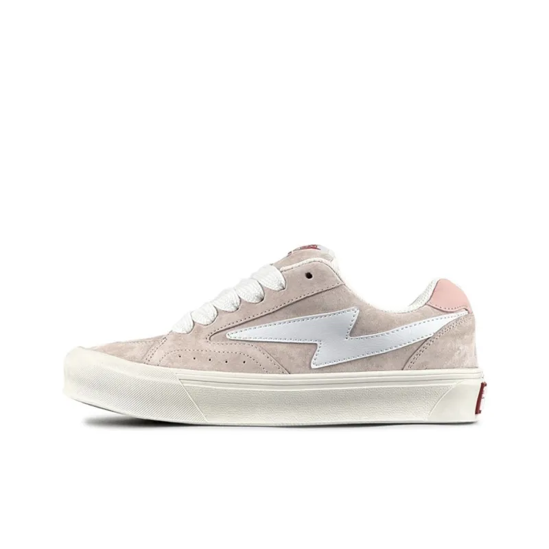 WJA Anti Slip And Wear Resistant Lightweight Low Top Skateboard Shoes Women's Cherry Blossom Pink-0