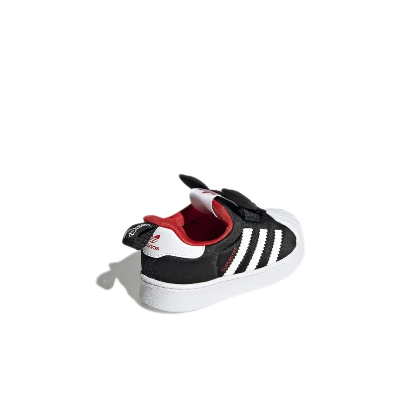 Adidas Originals SUPERSTAR 360 Abrasion Resistant Low Top Toddler Shoes Infant And Toddler-3