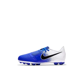 Nike Phantom Venom Anti-Slip And Wear-Resistant Breathable Low-Top Kids' Soccer Shoes Blue White Kids'