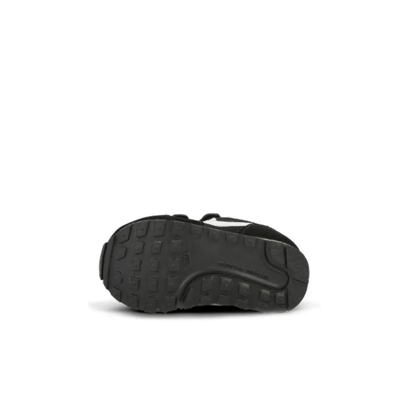 Nike MD Runner 2 Slip Resistant Cushioning Low Top Running Shoes Black White Infant And Toddler-5