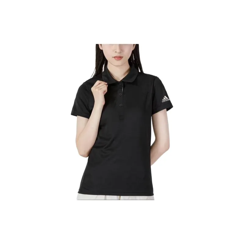 Adidas Polo Shirts Women's Black-2