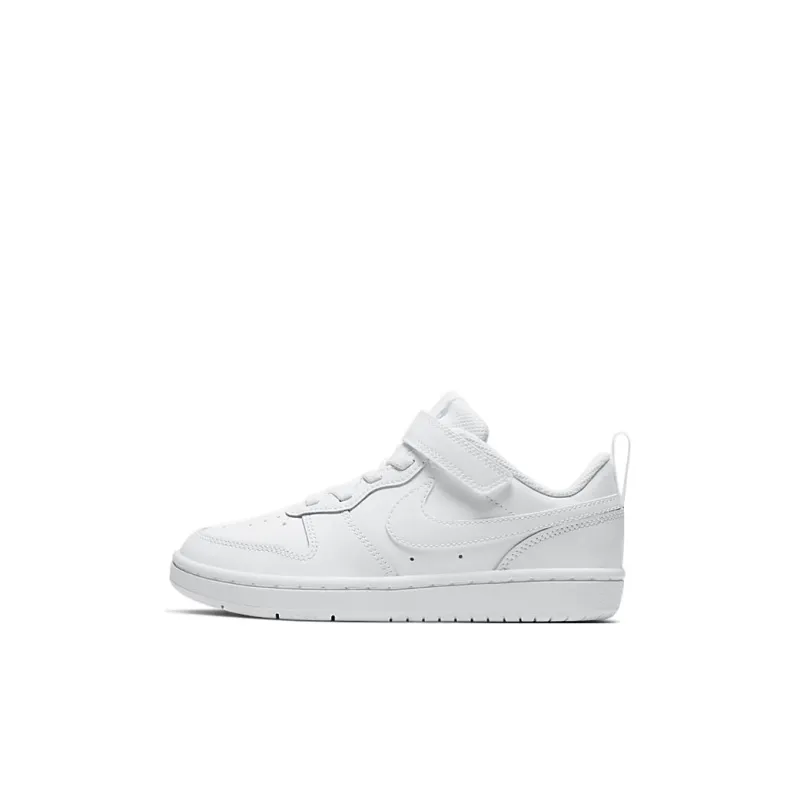 Nike Court Borough Low 2 Triple White PS-0