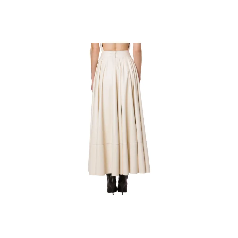 PHILOSOPHY DI LORENZO SERAFINI High Waist Flared Skirt-2
