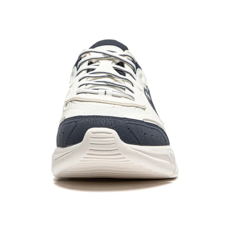 LiNing Cloud Sea Cushioning Anti-Slip And Wear-Resistant Support Casual Shoes Men's Blue White-4
