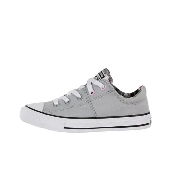 Converse Chuck Taylor All Star OX Anti Slip Wear Resistant Low Top Kids Canvas Shoes Gray Teenagers