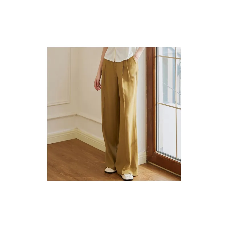 ROEYSHOUSE Business Suits Women's Brown Yellow-4