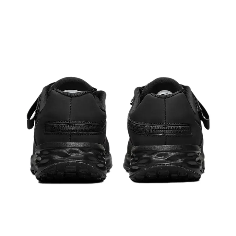 Nike REVOLUTION 6 Low Top Kids' Running Shoes Black Teenagers-4