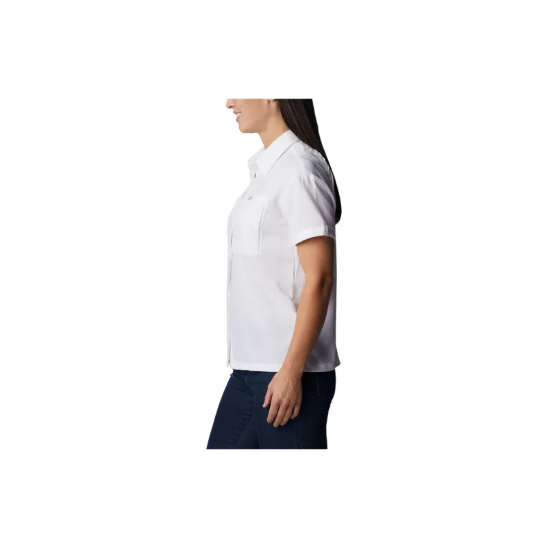 Columbia Silver Ridge Shirts Women's White-2