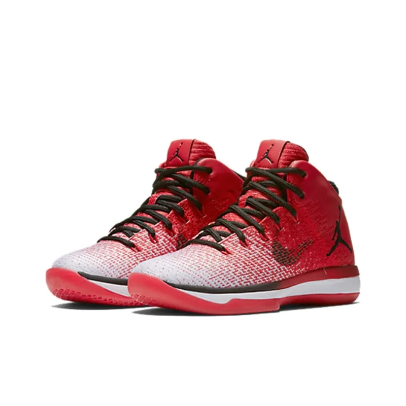 Jordan Air Jordan 31 Chicago High Top Children's Basketball Shoes Red Teenagers-2