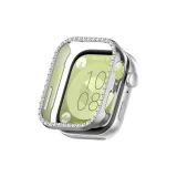 Plated Silver-Single-Breasted Diamond[PC Semi-Enclosed Cut-Out Hard Shell]