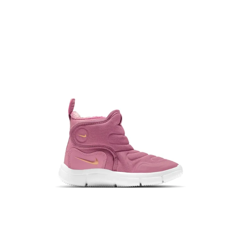 Nike Novice Slip Resistant Thermal High Top Snow Boots Pink Infant And Toddler-1