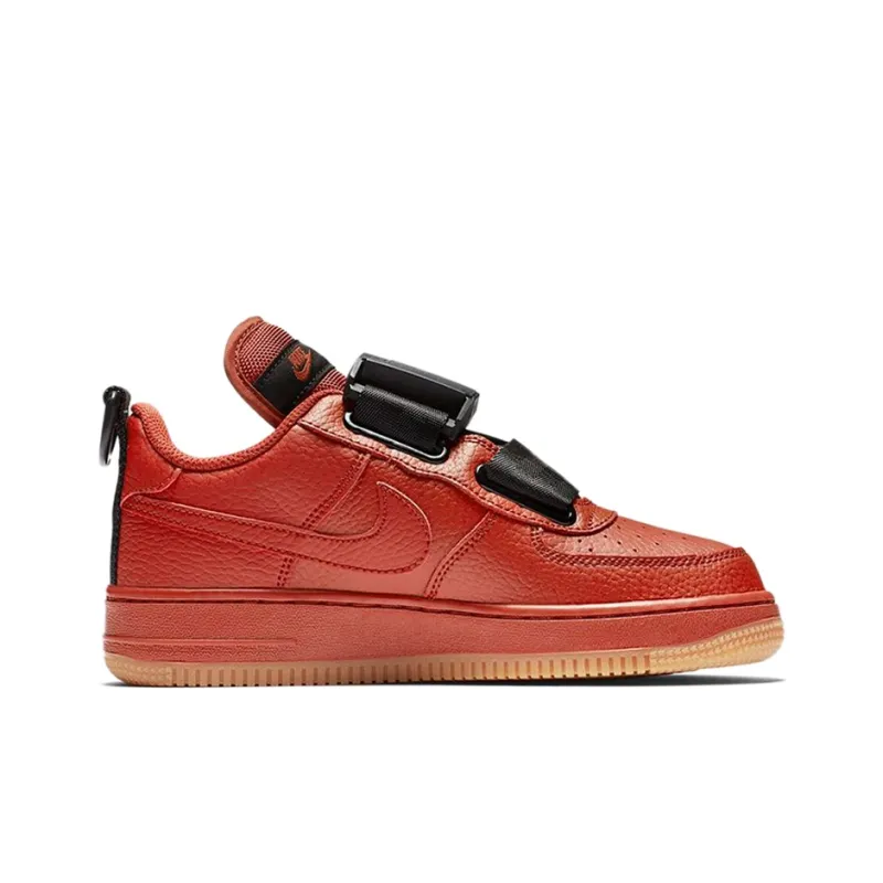 Nike Air Force 1 Utility 'Dune Red' GS-1
