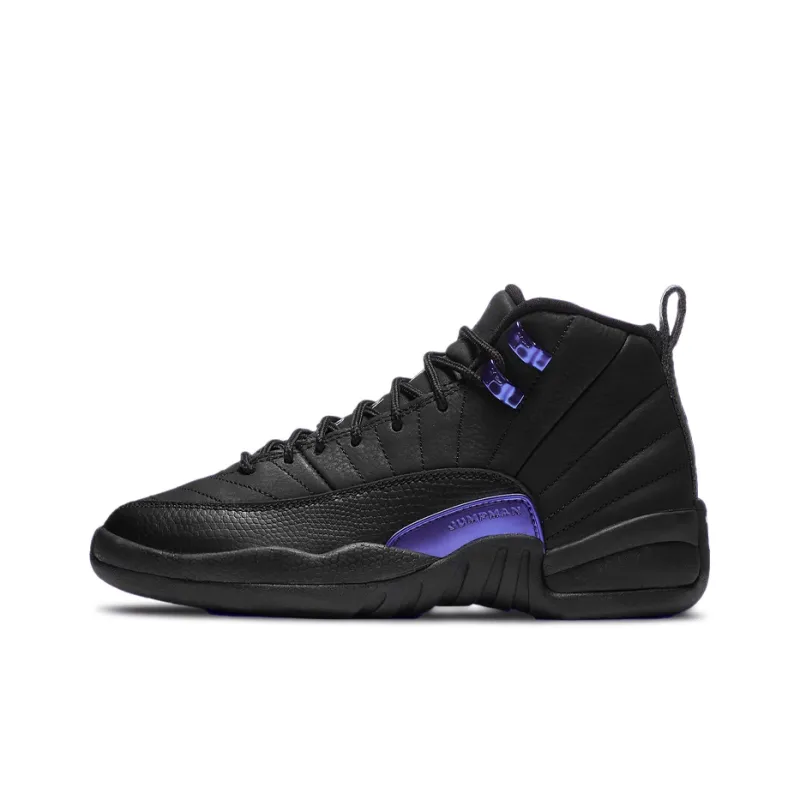 Jordan 12 Retro Black Dark Concord GS-0