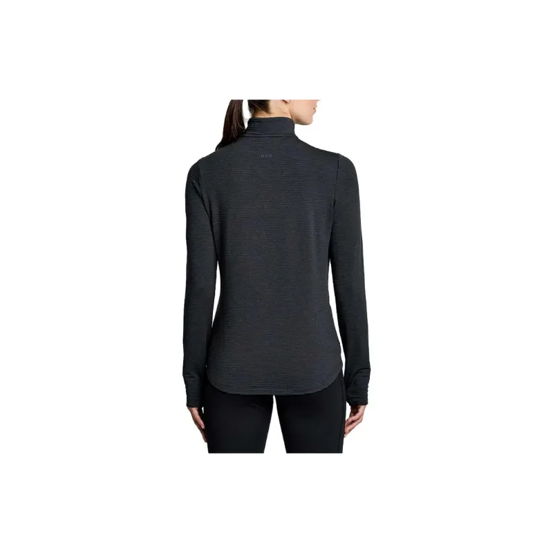 Saucony Triumph 3d 1/2 Zip Jackets Coats Women's Black-2