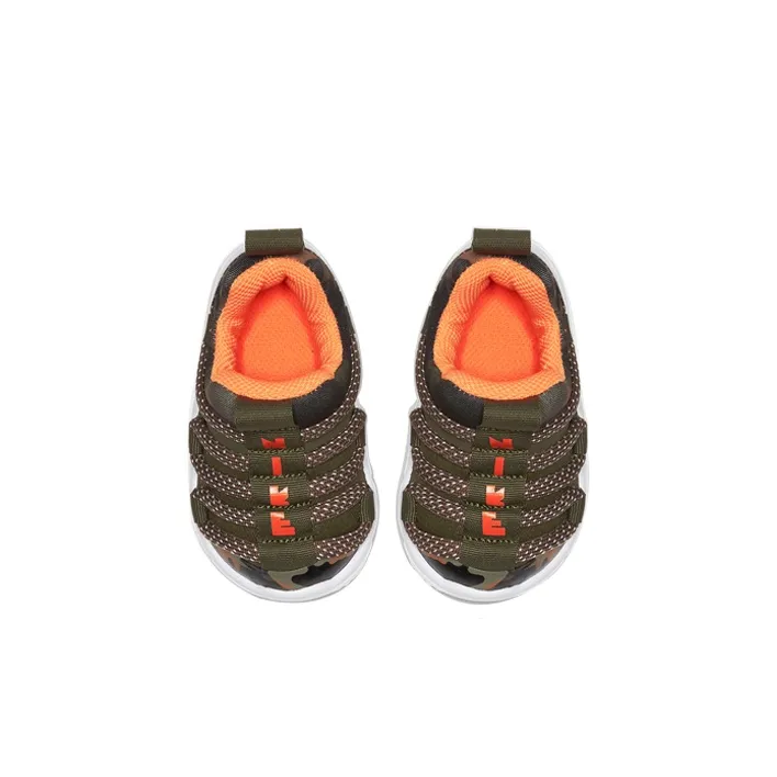 Nike Novice Low Top Sports Casual Shoes Army Green Infant And Toddler-2