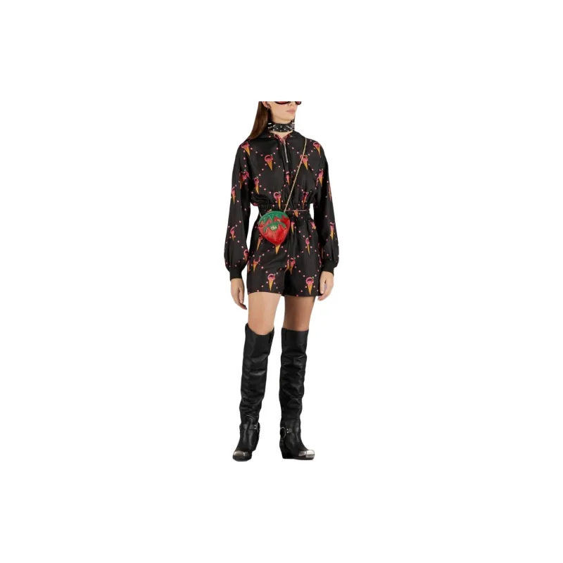 GUCCI Ice Crean Print Shorts Black-1