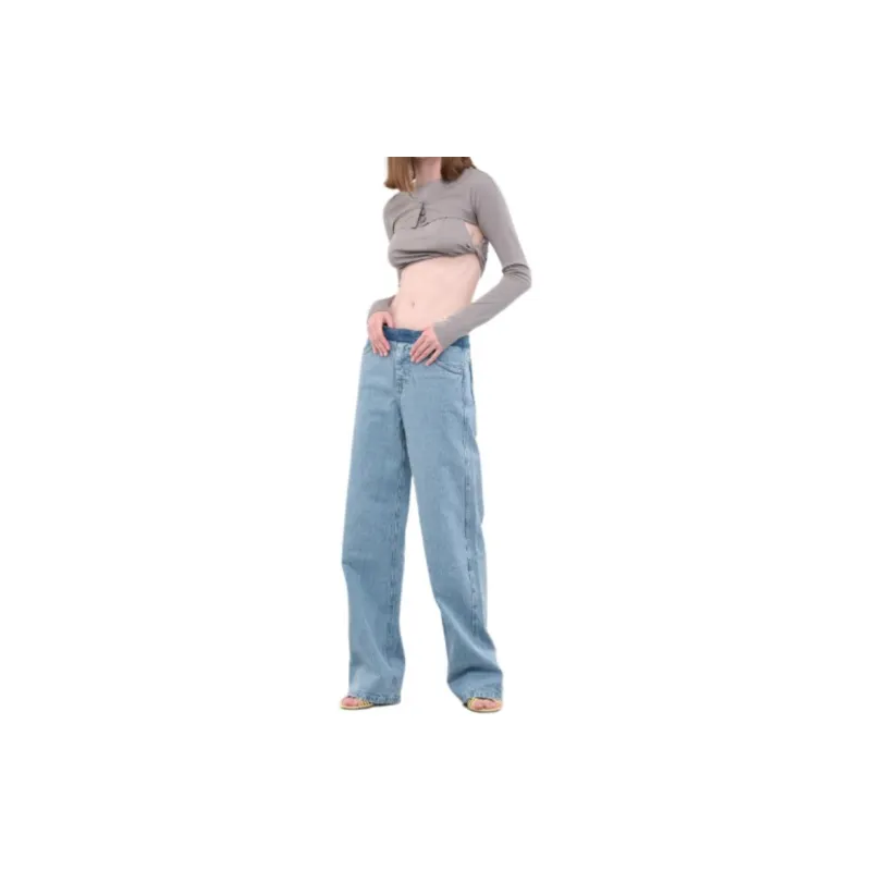 Christopher Esber Deconstruct Straight leg Jeans-1