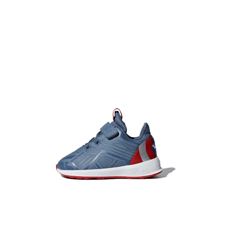 Adidas Rapida Run Avengers I Breathable Low-Top Toddler Shoes Blue Red Infant And Toddler-0