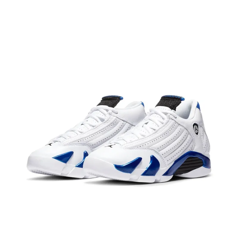 Jordan 14 Retro White Hyper Royal GS-2