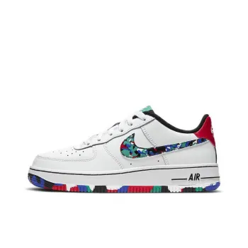 Nike Air Force 1 Low Crayon White Multi GS