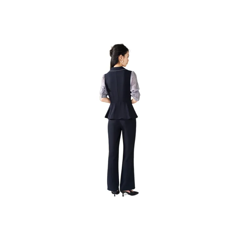 Mylan Casual Suit Women's Navy Blue-1