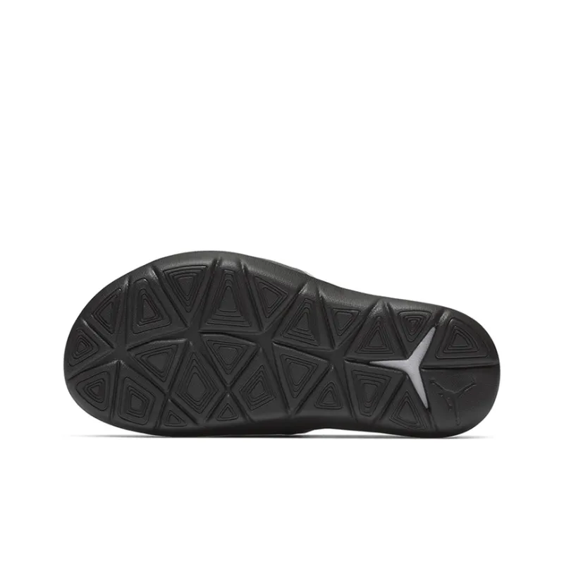 Jordan Hydro 7 V2 Kids' Slippers Black Gray Teenagers-3