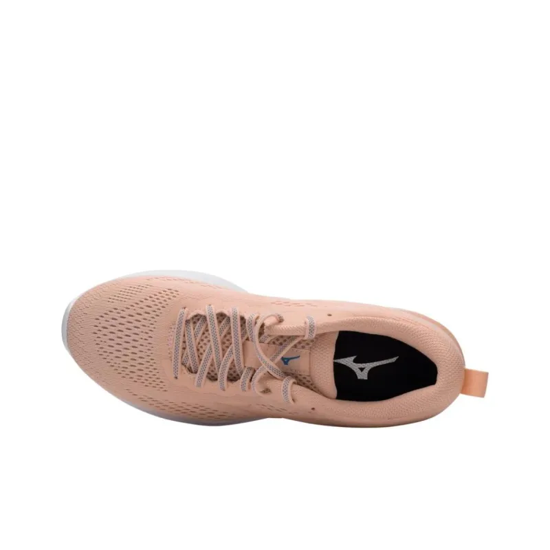 Mizuno Wave Revolt Running Shoes Women's Low-Top Pink/White Color-3
