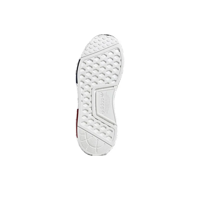 Adidas NMD_R1 Refined Big Kid 'White Grey'-5