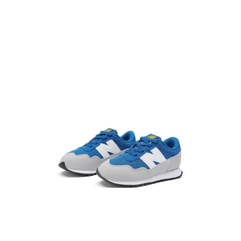 New Balance NB 237 Slip Resistant, Abrasion Resistant, Breathable Low Top Toddler Shoes Blue Gray Infant And Toddler-1