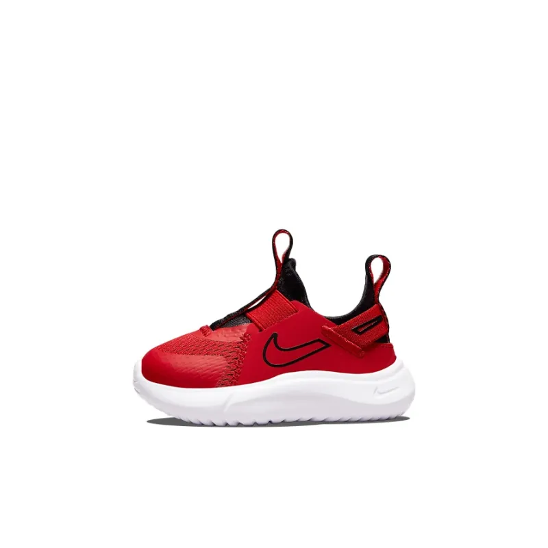 Nike Flex Plus Slip Resistant Cushioning Abrasion Resistant Low Top Toddler Shoes Red Infant And Toddler-0