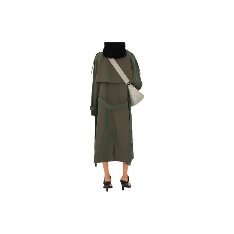 Burberry Belted Trench Coat 'Antique Green'-3