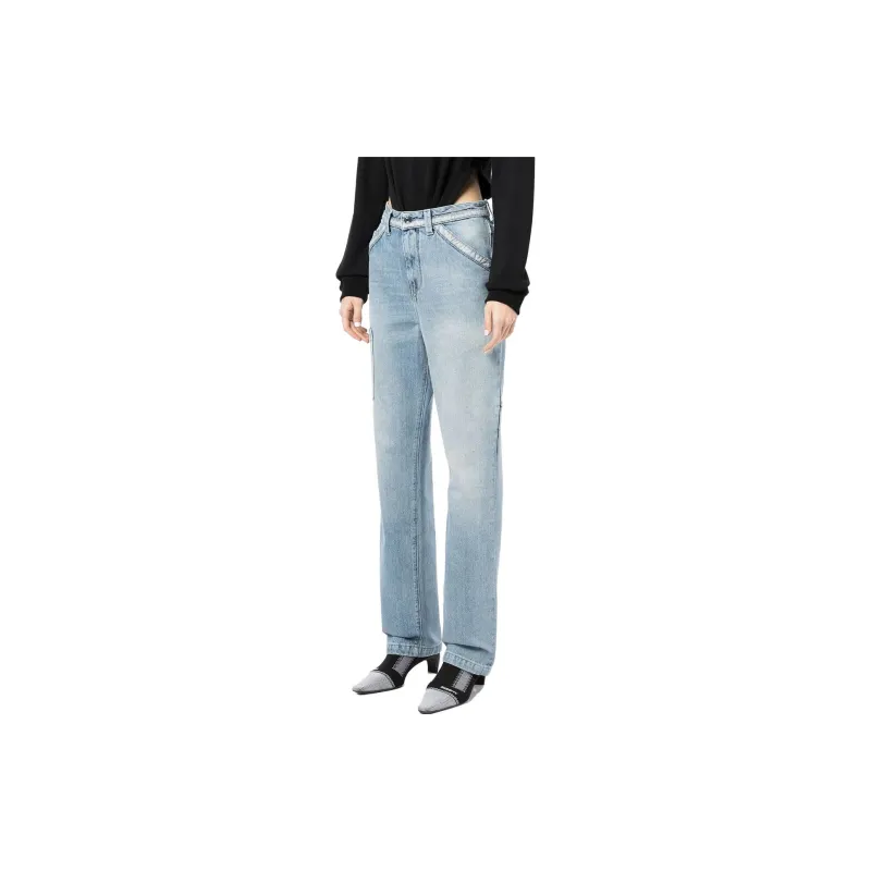 Rta Multi pocket Straight Leg Jeans-3