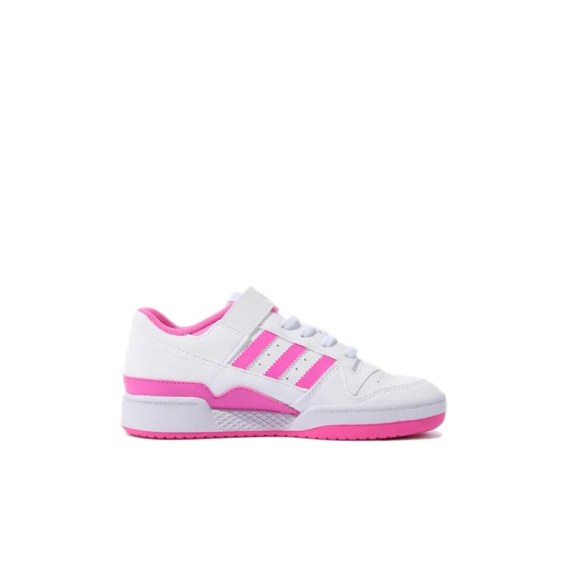 Adidas Forum Low J 'White Screaming Pink'-1