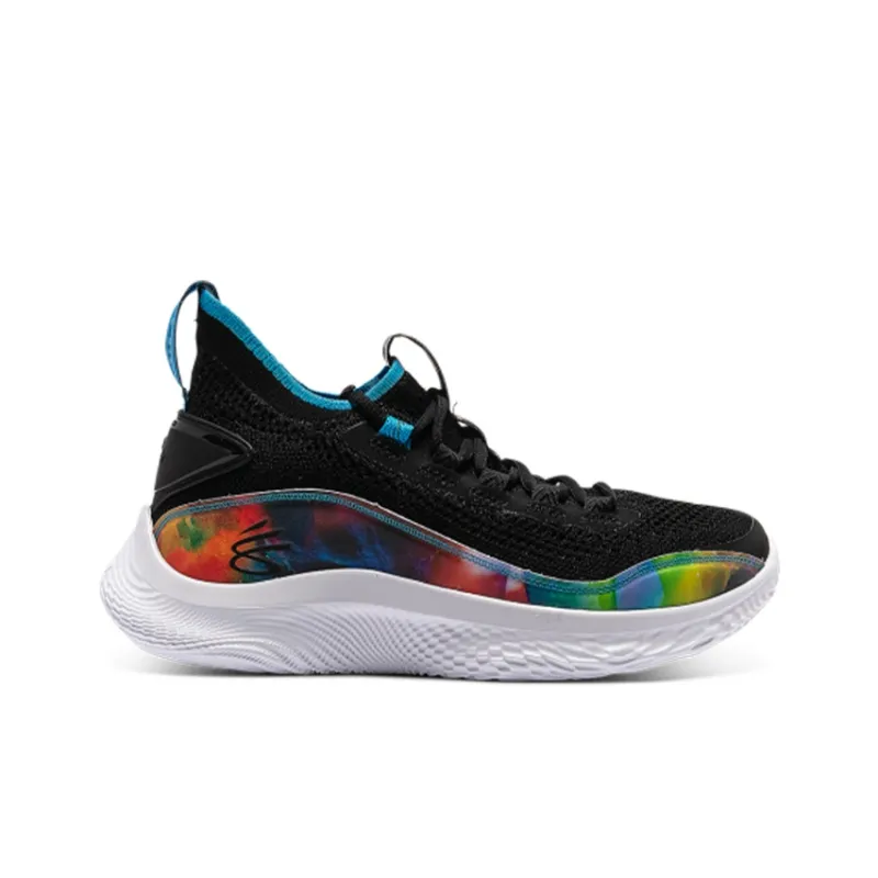 Under Armour Curry 8 Tie Dye Black GS-1