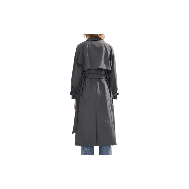 DKNY SS24 Trench Coat Women's Gray-2