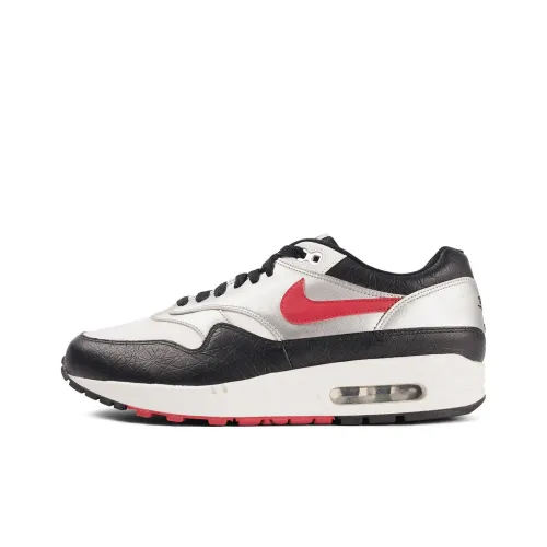 Nike Air Max 1 Running Shoes Men Low-Top Black/Red