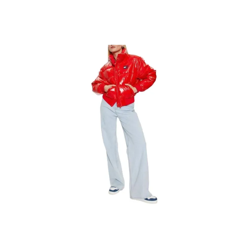 Tommy Hilfiger Puffer Jacket Women's Red-2