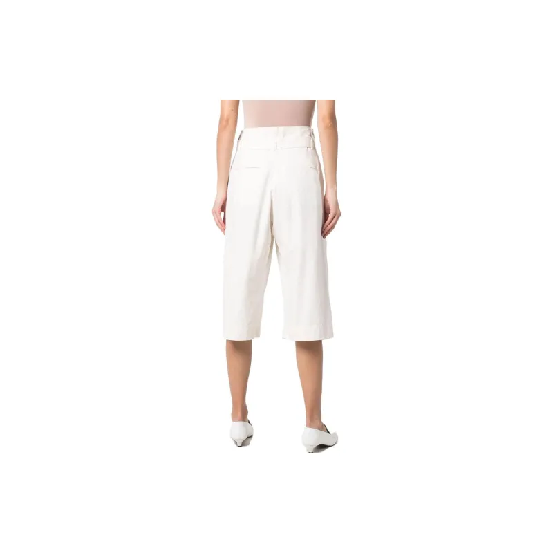 Lemaire Belted Lightweight Capri Shorts-2