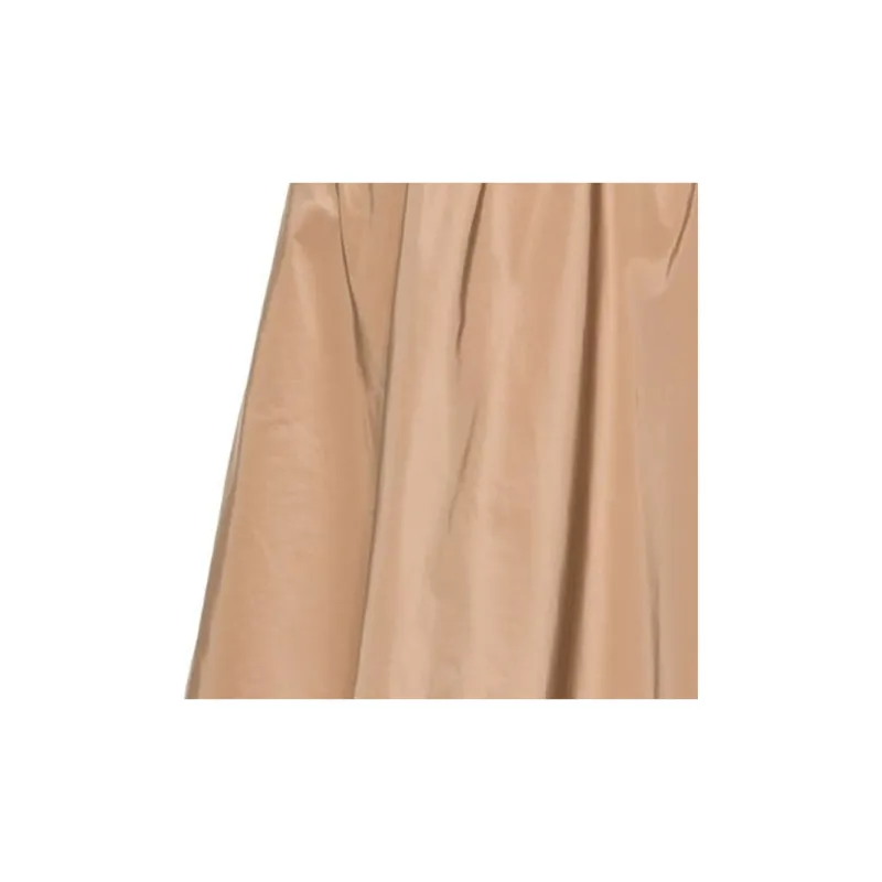 ASPESI Francine Gathered Midi Skirt-2
