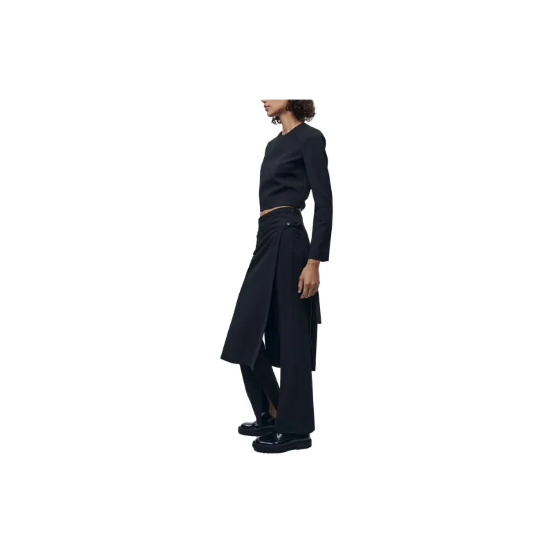 ZARA Casual Pants Women's Black-4
