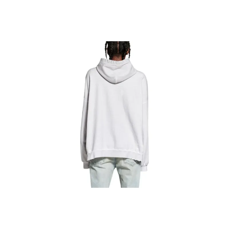 Balenciaga Graphic Printed Long Sleeved Hoodie-3