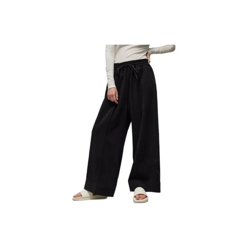 Y 3 Drawstring waist Wide leg Trousers-1