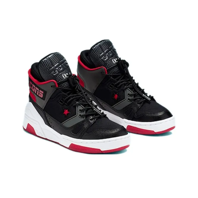 Converse ERX 260 Abrasion Resistant High Top Kids' Skateboarding Shoes Black Red Teenagers-3