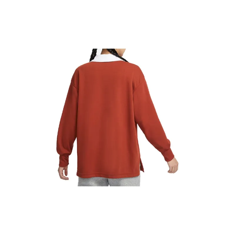 Nike Sportswear Essentials Series T Shirts Women's Dark Orange-4